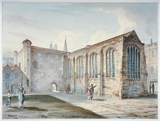 Heilige Drievuldigheidskapel, Leadenhall Street, bekend als Leadenhall Chapel, City of London