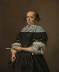 Portrait of Elisabeth Kessel (1640-1717).