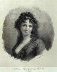 Portret van Isabella Teotochi Albrizzi