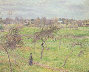 Appelbomen in een weide bij Eragny, 1894