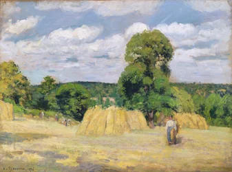 Oogsten in Montfoucault