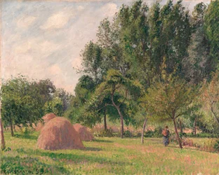 Hooibergen, ochtend, Éragny, 1899