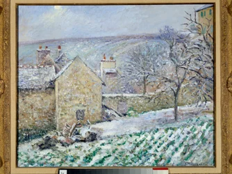 Sneeuweffect bij de Hermitage