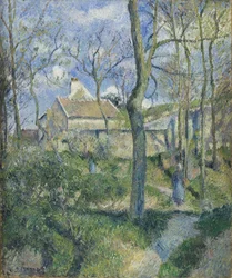 Het pad naar Les Pouilleux, Pontoise