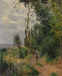 Côte des Grouettes, nabij Pontoise, waarschijnlijk 1878