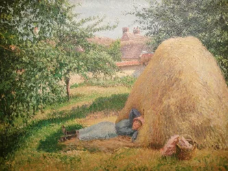 Frans: La Sieste, Éragny
Duits: Sieste, Éragny