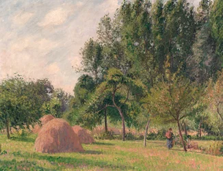 Hooibergen, ochtend, Éragny, 1899