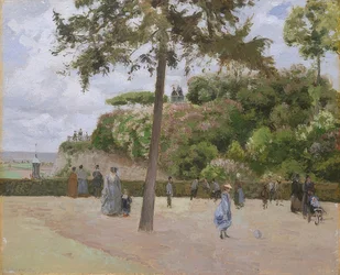 In het park van Pontoise