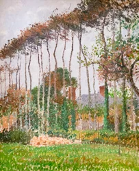 Landschap bij Varengeville, circa 1889