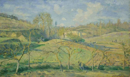 Maart zon, Pontoise