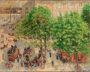 Place du Théâtre-Français, Lente