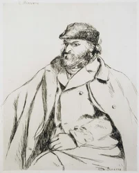 Portret van Cezanne (Staat I)