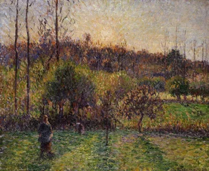 Opkomende zon bij Eragny, 1894