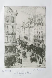 Rue Saint-Lazare, Parijs, 1897