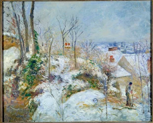 Sneeuweffect, La Garenne in Pontoise
