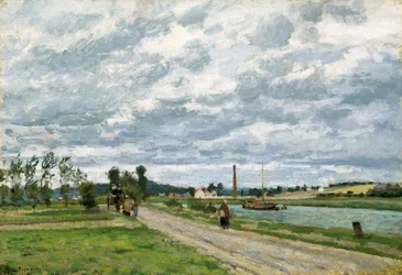 De oevers van de Oise bij Pontoise
