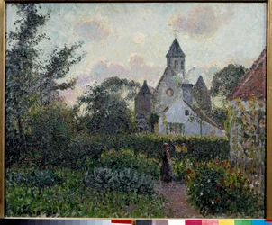 De kerk van Knocke in België