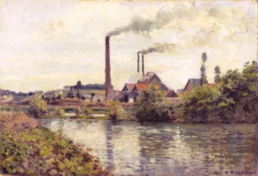 De fabriek in Pontoise
