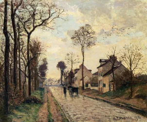 De weg van Louveciennes