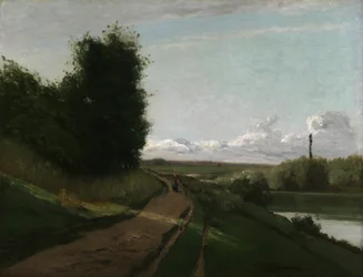 Het jaagpad bij Bougival