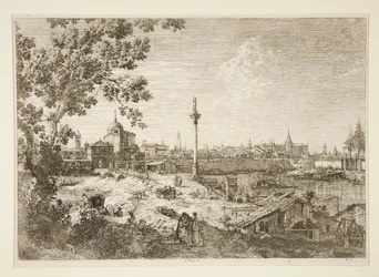 Imaginair Uitzicht op Padua, uit de serie Vedute
