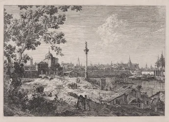Imaginair Uitzicht op Padua, uit de serie Vedute (Gezichten)