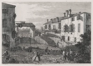 Le Porte Del Dolo, uit de serie Vedute