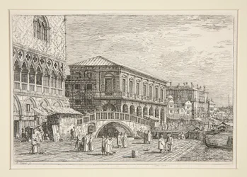 De Gevangenis, V., (Venetië), uit de serie Vedute (Gezichten)