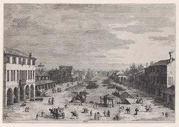 Mestre, uit de serie Vedute (Gezichten)