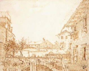 Een uitzicht op een terras in Padua