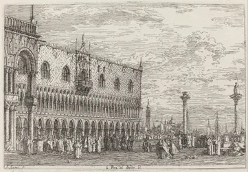 Canaletto - La Piera del Bando. V. - Google Kunst Project