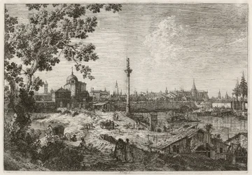 Denkbeeldig Uitzicht op Padua