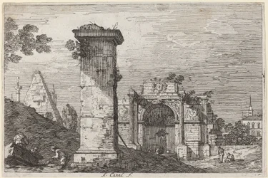 Landschap met Verwoeste Monumenten