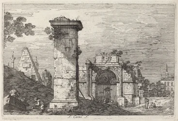 Landschap met Verwoeste Monumenten