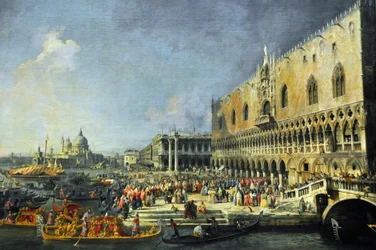 Ontvangst van de Franse ambassadeur in Venetië
