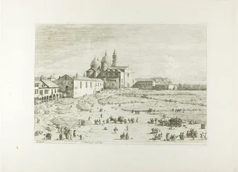 S. Giustina in prà della Vale, uit Vedute