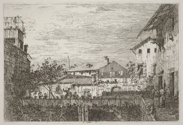 Het terras [rechtsonder]