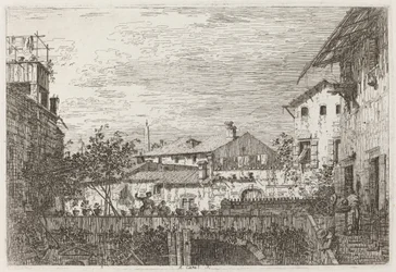 Het Terras [rechtsonder], ca. 1735-1746