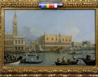Uitzicht op het Dogepaleis in Venetië