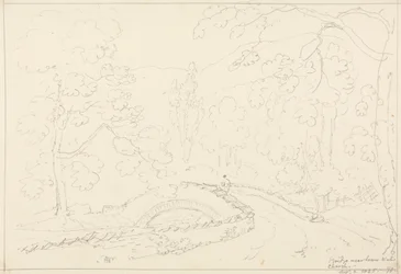 Brug bij Loweswater Church, 2 augustus 1835