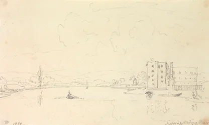Medina-rivier en Cowes, Isle of Wight