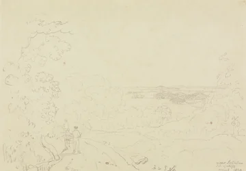 Nabij Swainstone, Isle of Wight, augustus 1829
