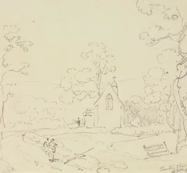 Shanklin Kerk, Isle of Wight, 28 mei 1829