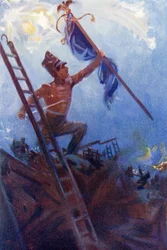 Grant vangt de adelaar, uit 