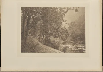 Het pad over de eerste heuvel, Dove Dale