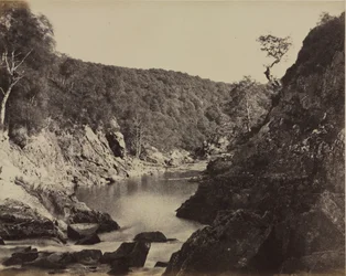 Rivierlandschap, Schotland, ca. 1858