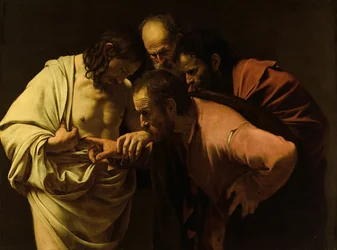 De ongelovige Thomas - Michelangelo Merisi, genaamd Caravaggio