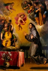 Visioen van Sint Antonius van Padua, 1631