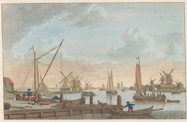De Zaan bij Wormerveer, ca. 1790
