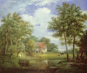 Nederlandse boerderijscène